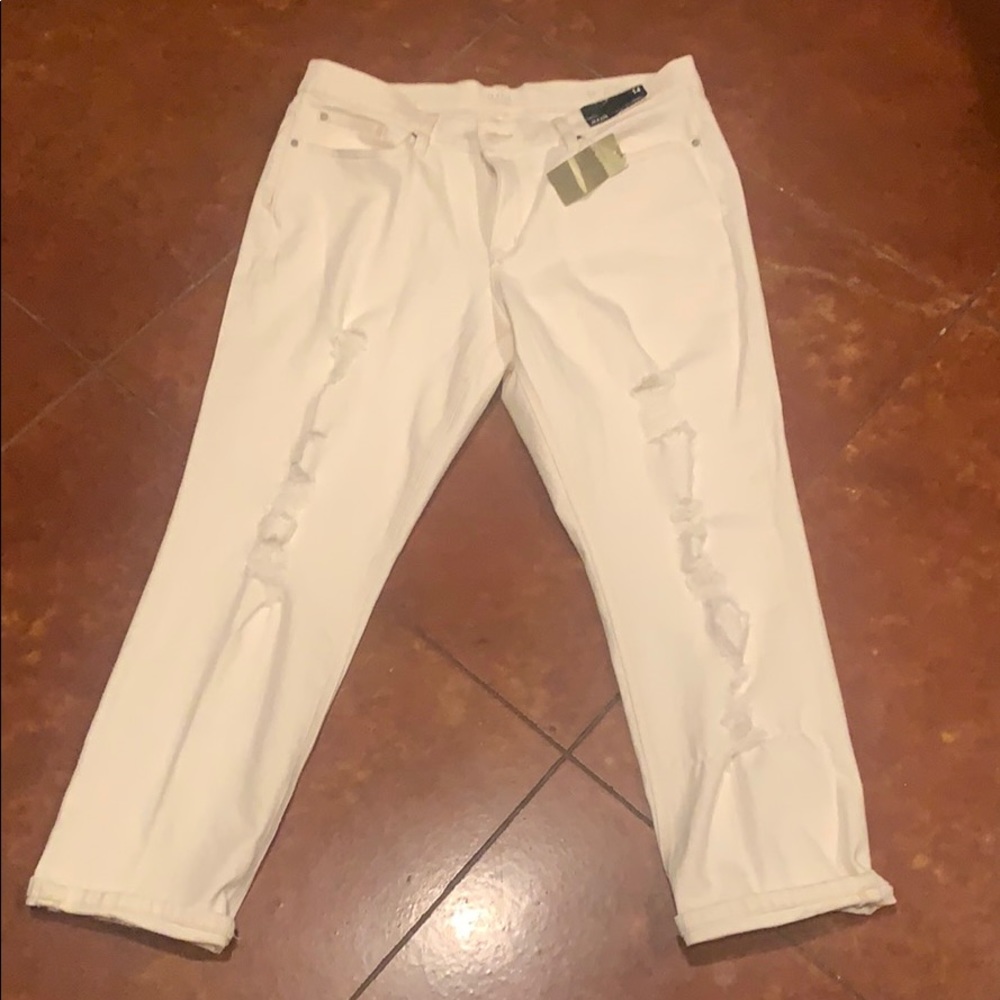 Skinny Boyfriend Crop Jeans